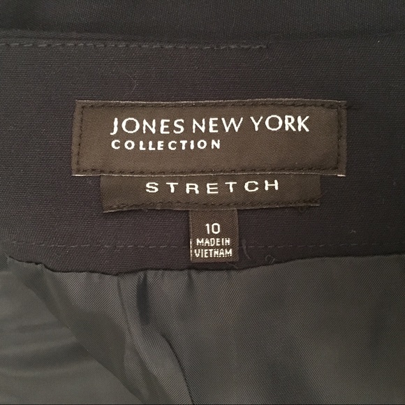 NWT Jones New York Navy Skirt Size 10. - Picture 5 of 8